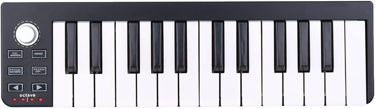 Keyboard Piano 25 Portable MIDI Keyboard Mini 25-Key USB MIDI Controller 25-Key MIDI Keyboard Controller Instruments