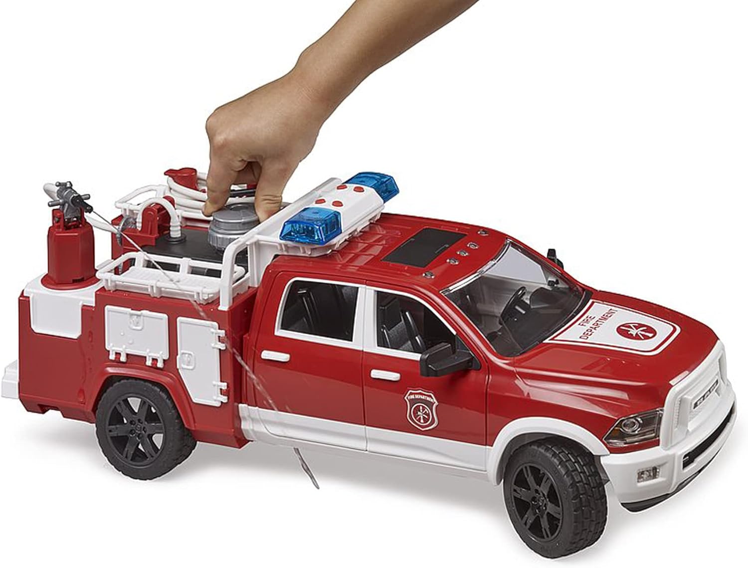 Bruder 02544 RAM 2500 Fire Service Truck with Light and Sound Module