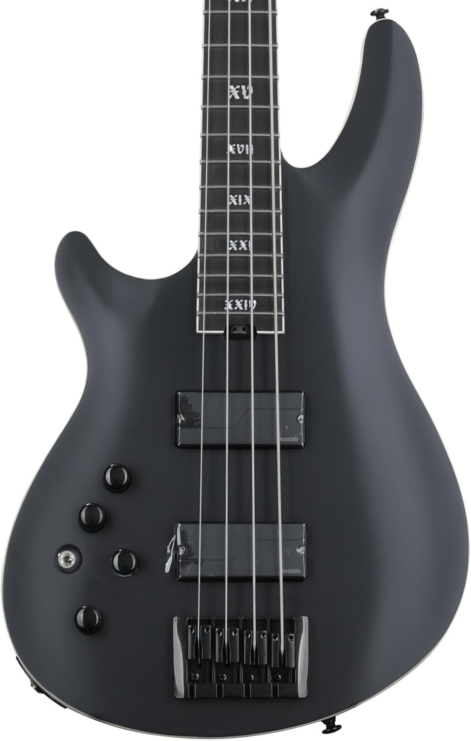 Schecter SLS Evil Twin-4 Left-Handed - Satin Black
