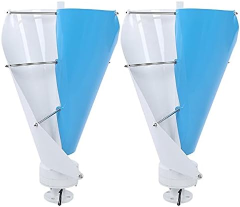 Wind Generator Spiral Vertical-Shaft Medium Voltage 200W Wind Turbine Generator Windmill Fit