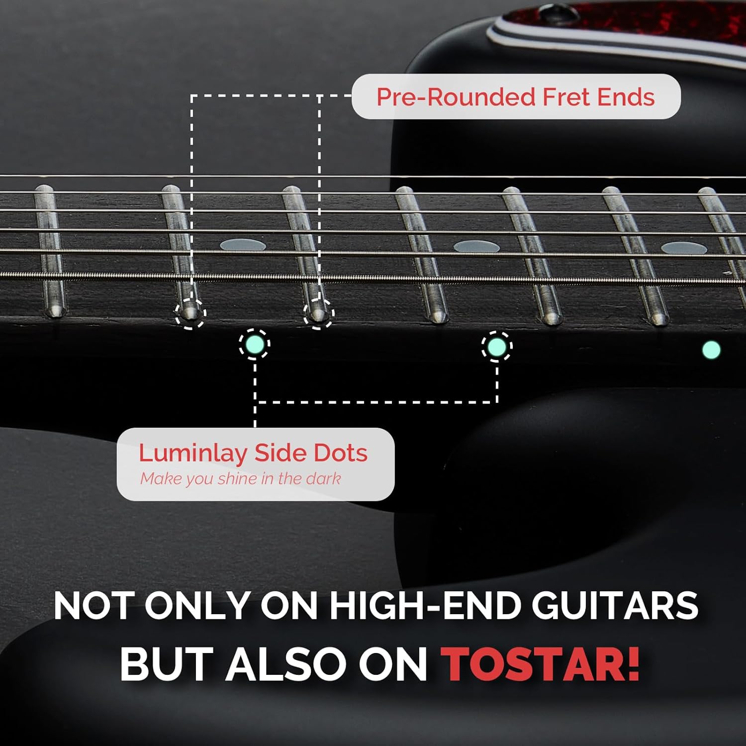 Tostar Electric Guitar Kit for Beginners 39