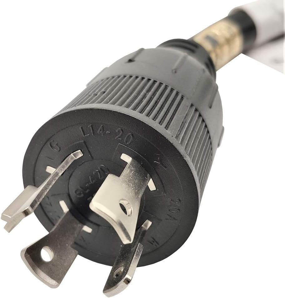 Parkworld Generator 4-Prong 20 AMP NEMA L14-20 Extension Cord (50FT)