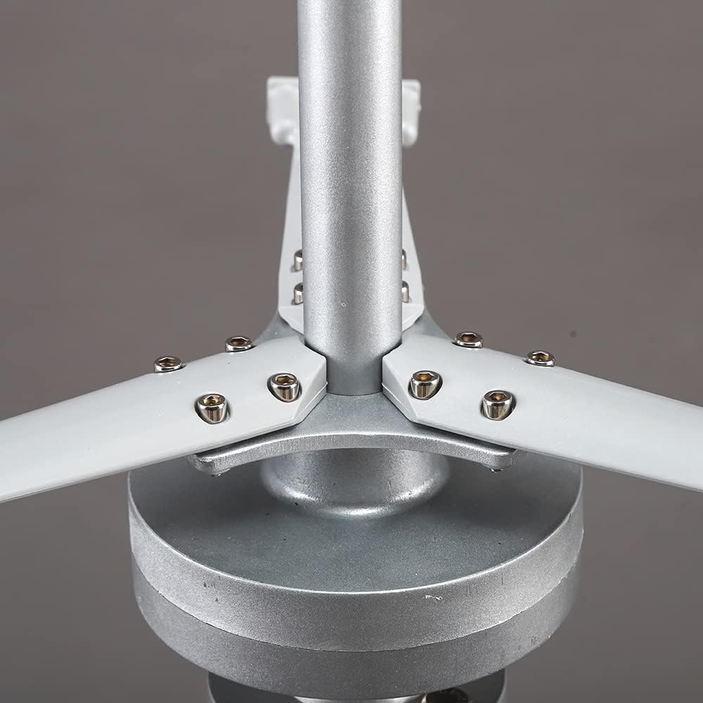 Wind Power Turbine Generator Windmill Energy 12v 24v Turbine 2kw 2000w 3 Blades Vertical Axis Permanent Maglev Generator with Mppt Controller (Color : 1500W-01, Size : Turbine ONLY_24V)