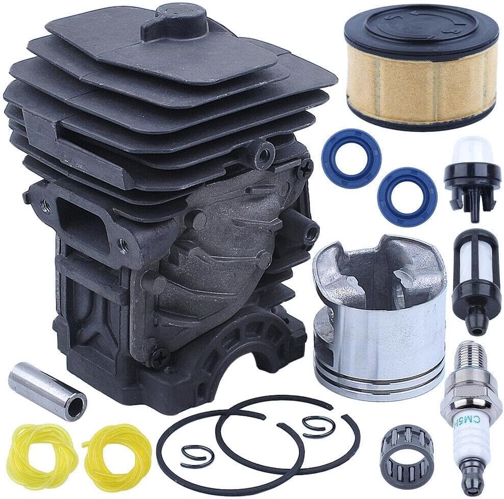 for 44mm Cylinder Piston Tune-Up Kit for STIHL MS251 Chainsaw Oil Seal Per Bulb