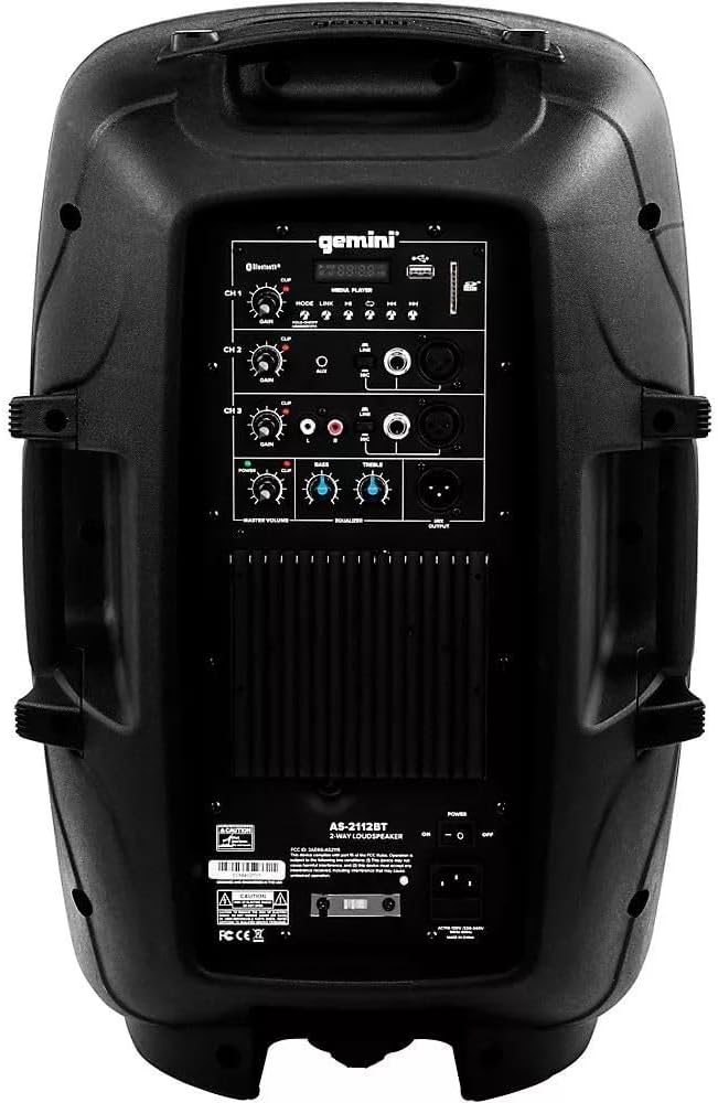 Gemini Sound AS-2112BT Active 12