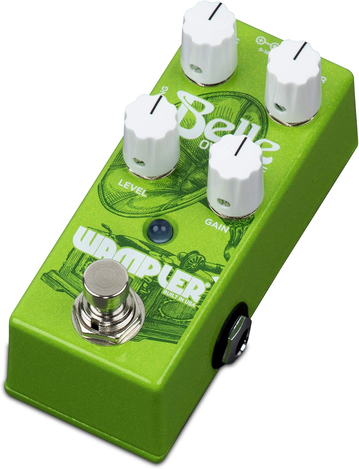 Wampler Moxie Overdrive Pedal, (WAMPLERMOXIE) & Belle Overdrive Pedal (B ELLE)