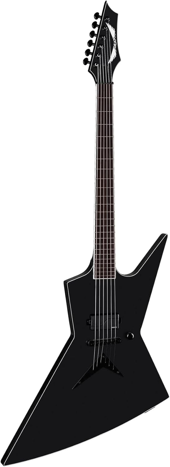 Dean Guitars Zero Select Fluence Black Satin, ZERO SEL FL BKS