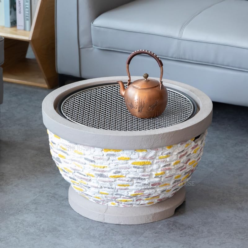 Outdoor Fireplaces Fire Pit for Outdoor Heaters Charcoal Brazier Round Household Stove Courtyard Heating Braziers Fire Pits