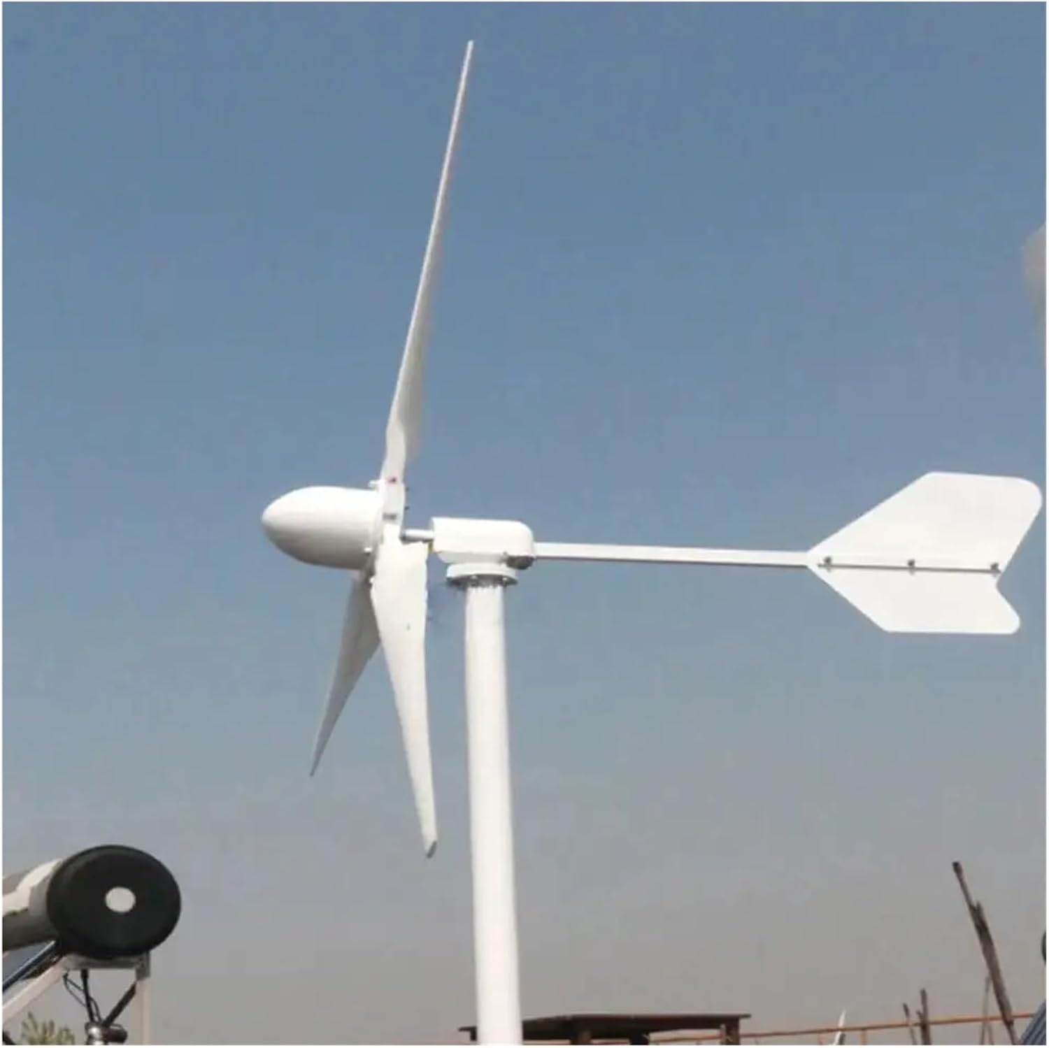Wind Turbine Generator Kit, 1000W Free Energy Windmill Horizontal Wind Turbine Generator Low RPM High Efficient Home Use Project Farm Boat for Hybrid Solar Wind System(48V)