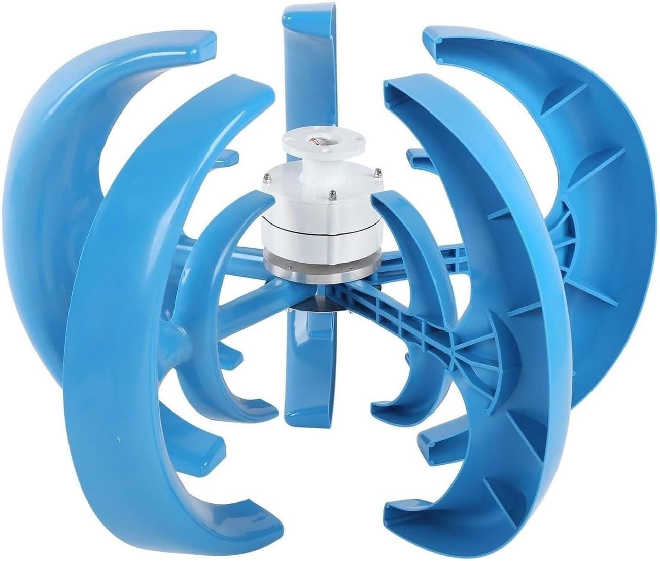 3000W 12V/24V/48V Wind Turbine ， with MPPT Controller High-Efficiency Vertical Wind Generator，Three-Phase AC Permanent Magnet Synchronous (12, Volts)