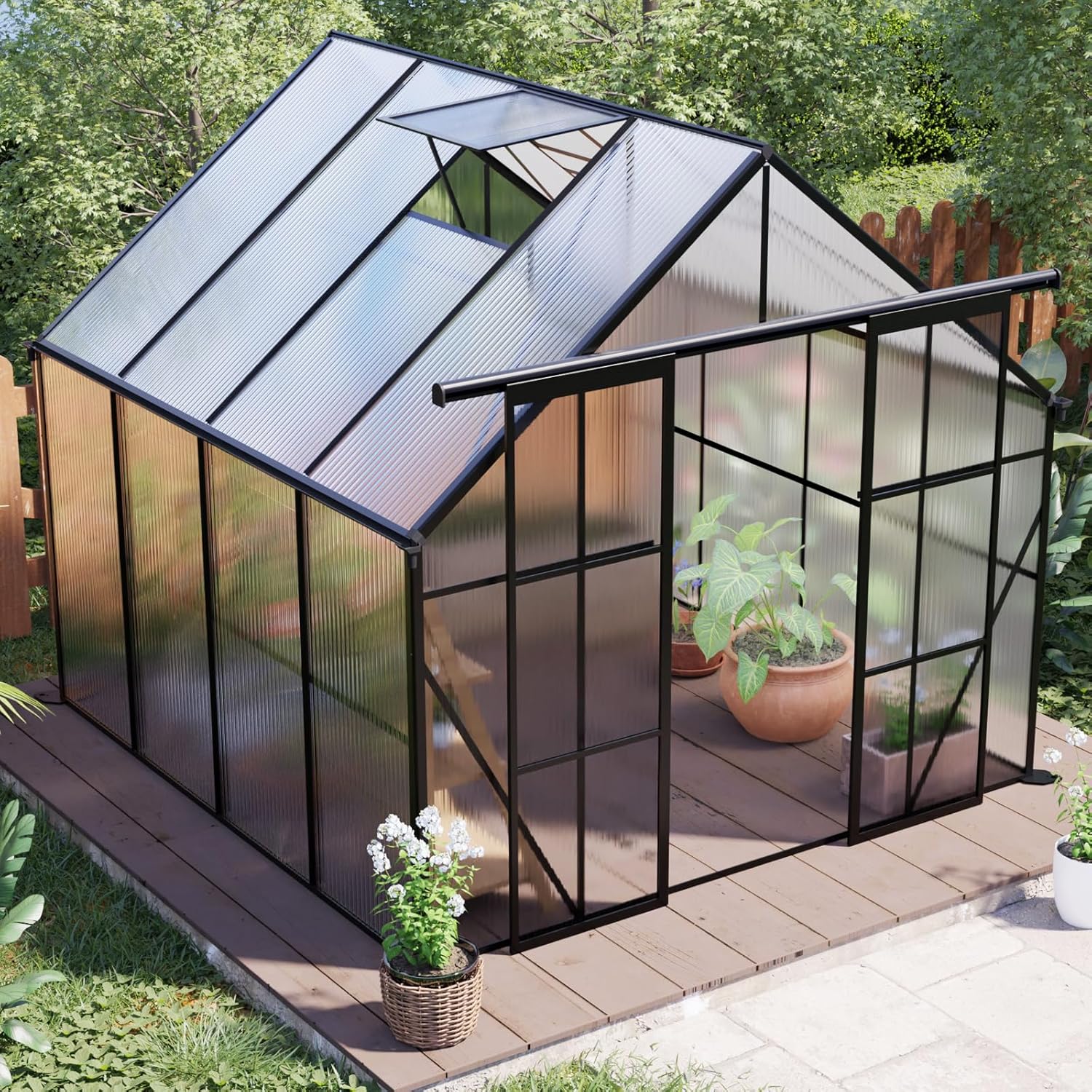Walk-in Outdoor Greenhouse,94.5