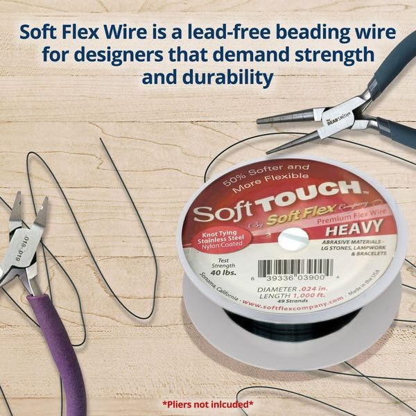 Soft Touch Wire .024 Dia. 1000 Ft. 49 Strand Premium Satin S