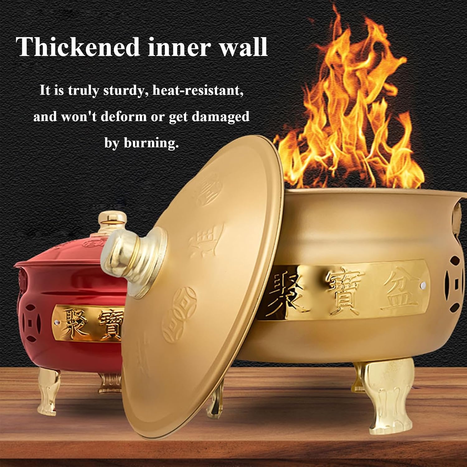 Burn Barrel ，for Trash Wood Leaves Cardboard Joss Paper Incinerator ， Stainless Steel Cage with Lid, Heat Resistant Fire Pit