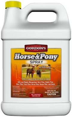 Gordon's 9671072 Horse & Pony Insecticide Spray, Ready-to-Use, 1-Gal. - Quantity 4