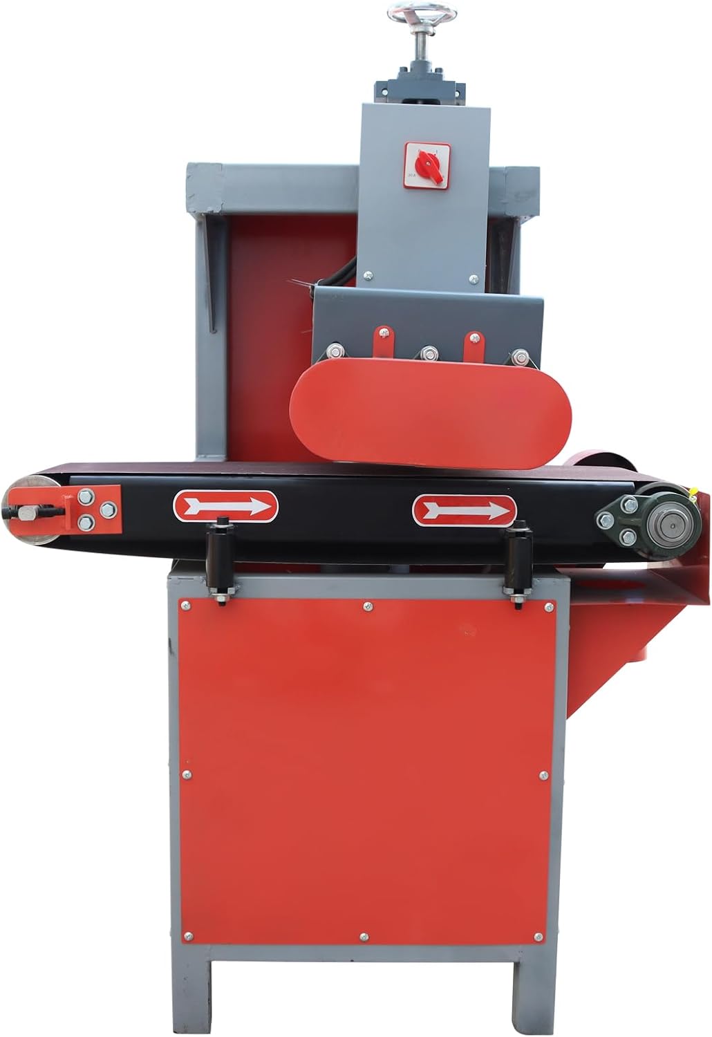 Drum Sander Surface Polishing Machine 11.8inch Sand Belt Width Electric Sanding Machine Belt Sander for Wood Metal Plastic Glass and Steel 220V