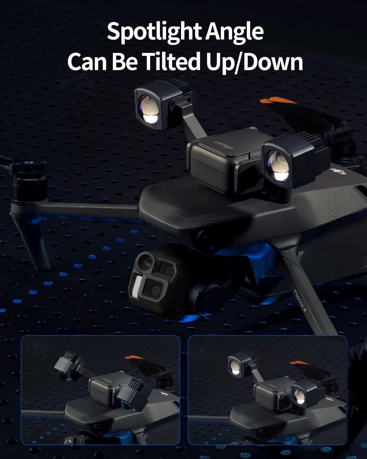 LKTOP Mavic 3 Enterprise Series Accessories Kit for DJI Mavic 3E/Mavic 3T Spotlight Drone Strobe Light, 200W Battery Charging Hub Parallel Fast Charger, Compatible with DJI Mavic 3 Enterprise/Thermal