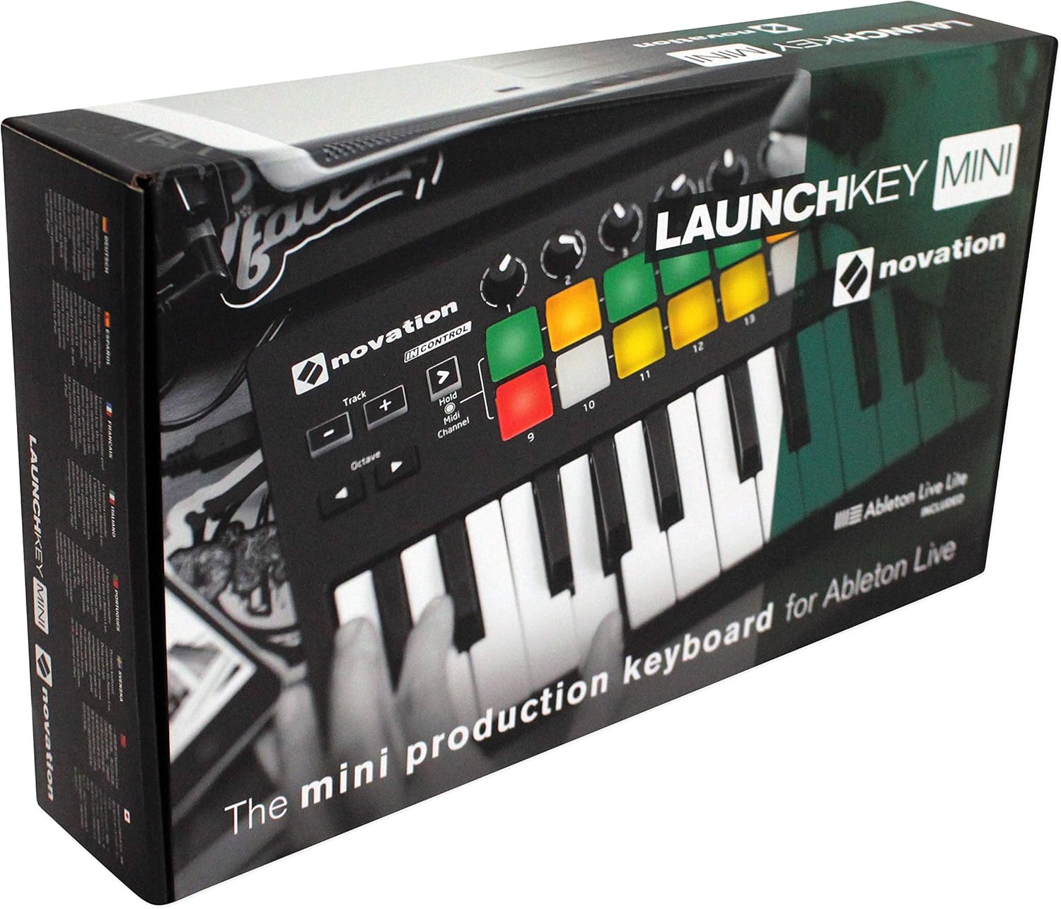 Novation Launchkey Mini 25-Note USB Keyboard Controller, MK2 Version
