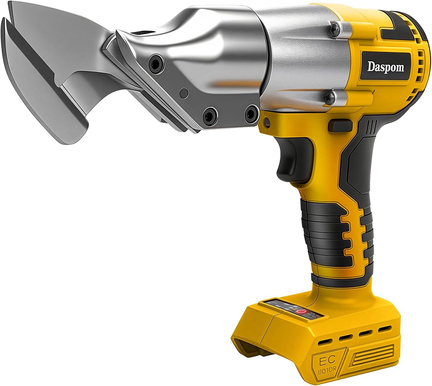 Cordless Sheet Metal Shear Compatible with Dewalt 20V Battery, Brushless Electric Metal Cutting Shears for Cutting Iron, 133 Ft-Lbs Torque, 360 Degree Pivoting Head, Tool Only