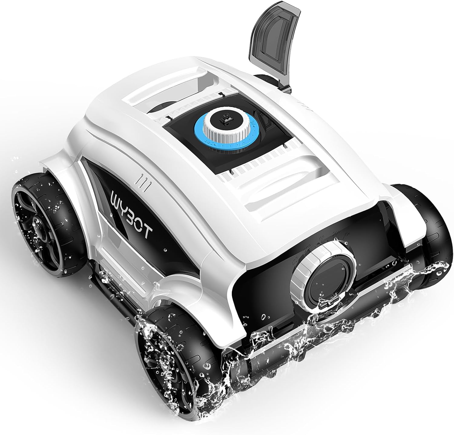 (2025 Upgraded) WYBOT Osprey 300II Robotic Pool Vacuum, 130 Mins Runtime, Cordless Pool Cleaner with Strong Suction, Auto-Parking, LED Indicator, Ideal for Above/Inground Pool Up to 1300 Sq.ft