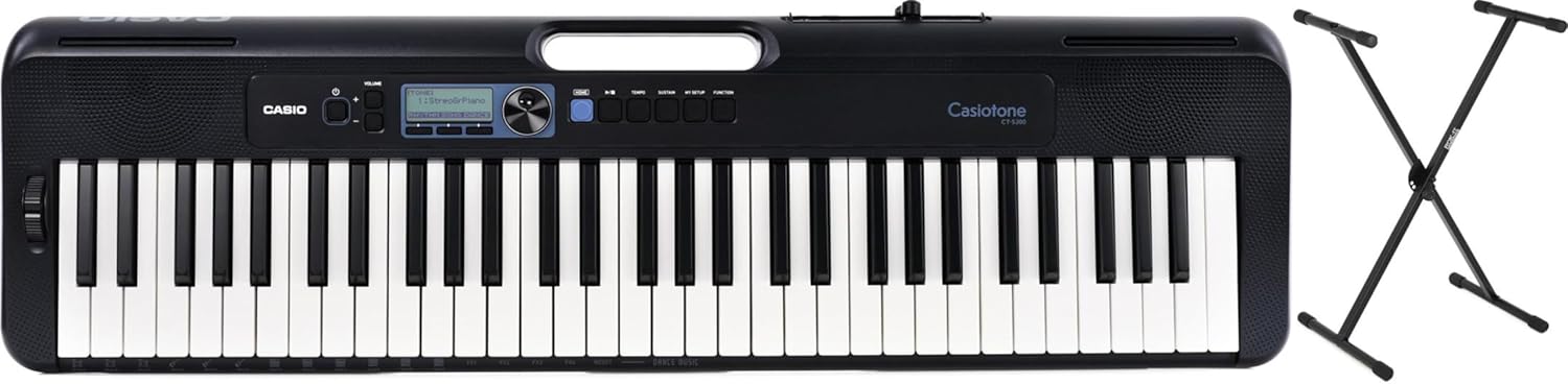 Casio Casiotone CT-S300 61-key Portable Arranger Keyboard with Stand