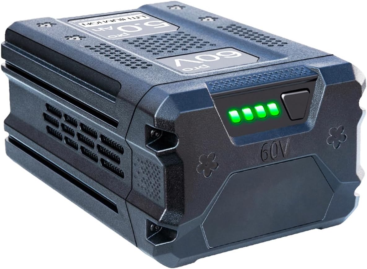 60V 5.0Ah Replacement for Greenworks 60V Battery LB60A03 LB60A02 LB60A01 LB60A00 LB602 LB6025 LB6041 LB6042 LB6051 LB6080 LLB608-NS, Compatible with Greenworks 60 Volt Cordless Power Tools & Chargers