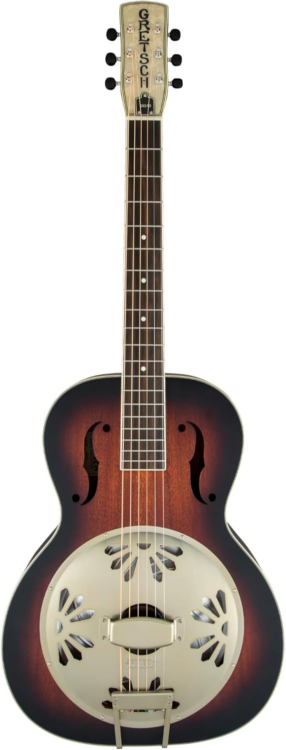 Gretsch G9241 Mahogany Round Neck 6-String Acoustic-Electric Resonator Guitar (Right-Handed, 2-Color Sunburst)