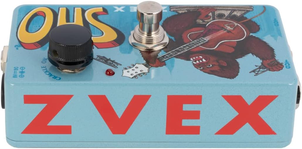ZVEX Effects Super Hard On Vexter VSHO Booster Guitar Effects Pedal Bundle w/ 2X Dual Right Angle 6