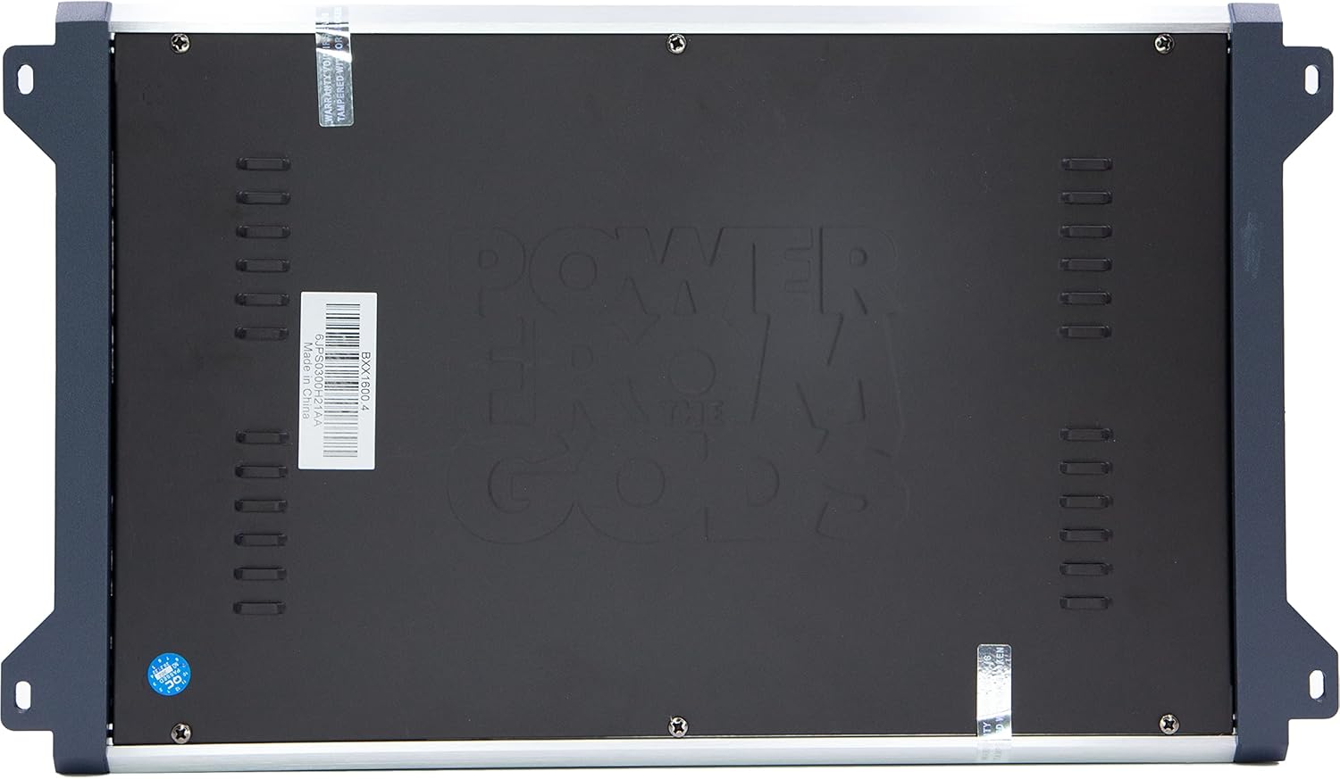 Hifonics BXX1600.4 1600 Watt RMS 4-Channel Stereo Speaker Amplifier Brutus Car Audio, Chrome