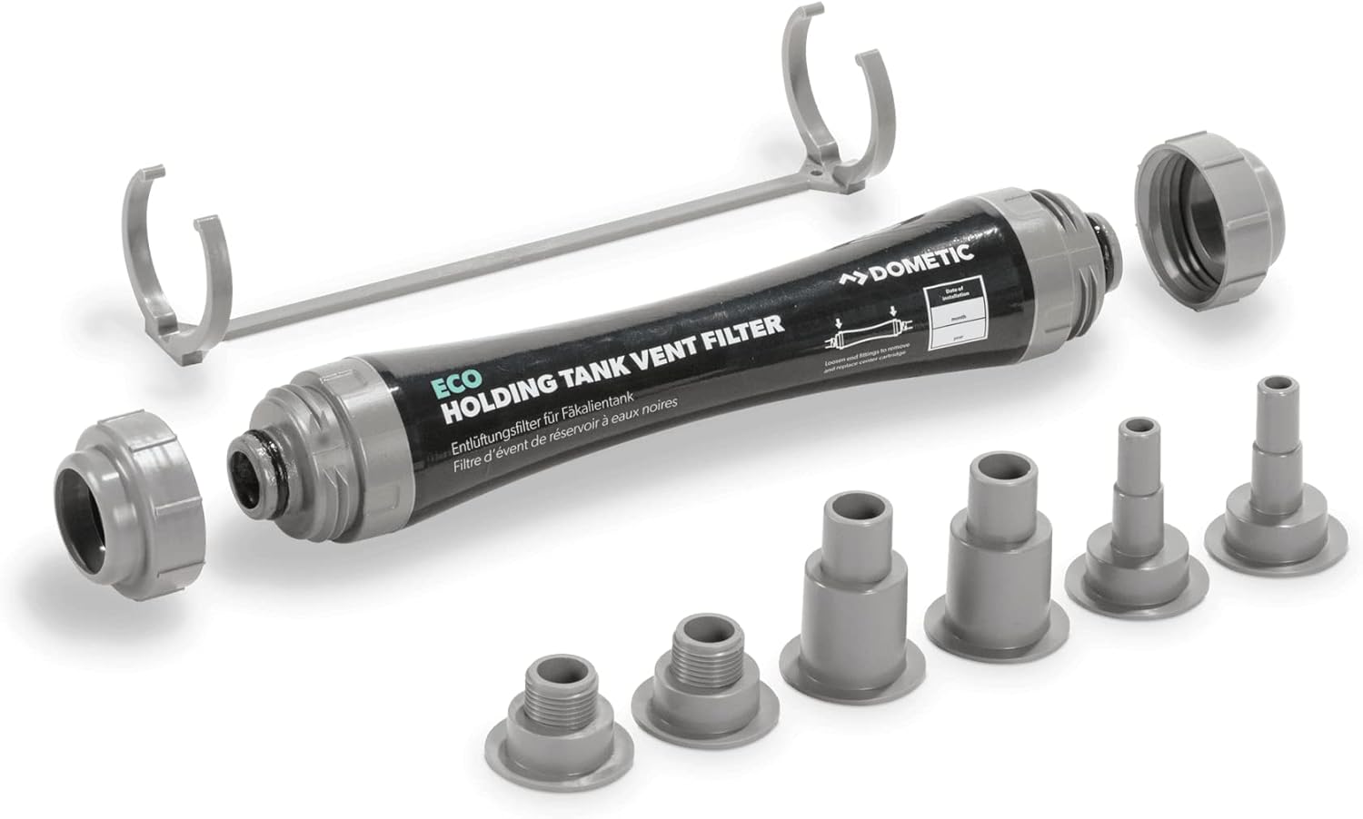 Dometic DVF Vent Filter for Holding Tanks - Environmentally Friendly Odor Eliminator - for Marine Environment