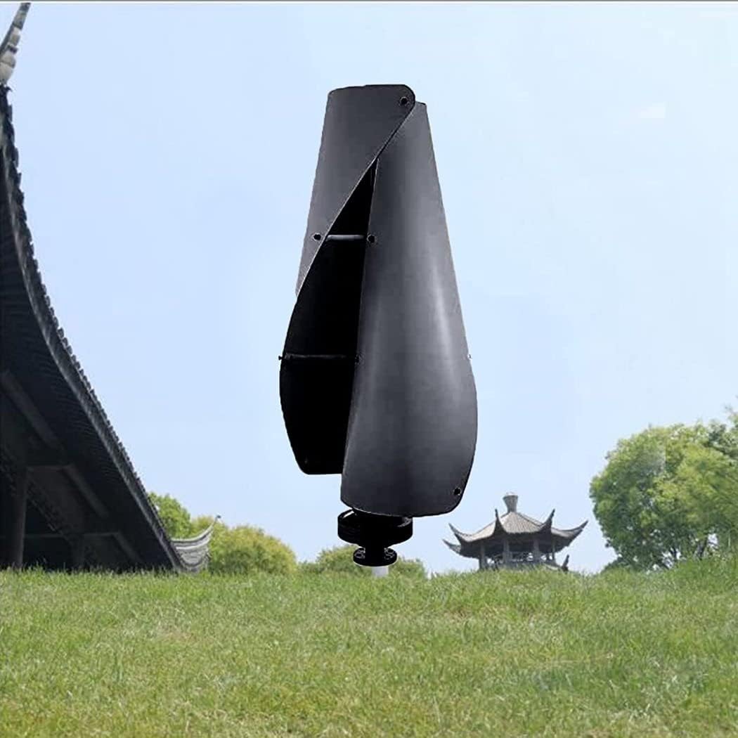 LiuSj JUnSt 12000W Vertical Wind Turbine Generator Kit for Home, 12V 24V 48V 220V Vertical Axis Wind Generator High Efficiency Low Noise Maglev Windmill 2 Blades