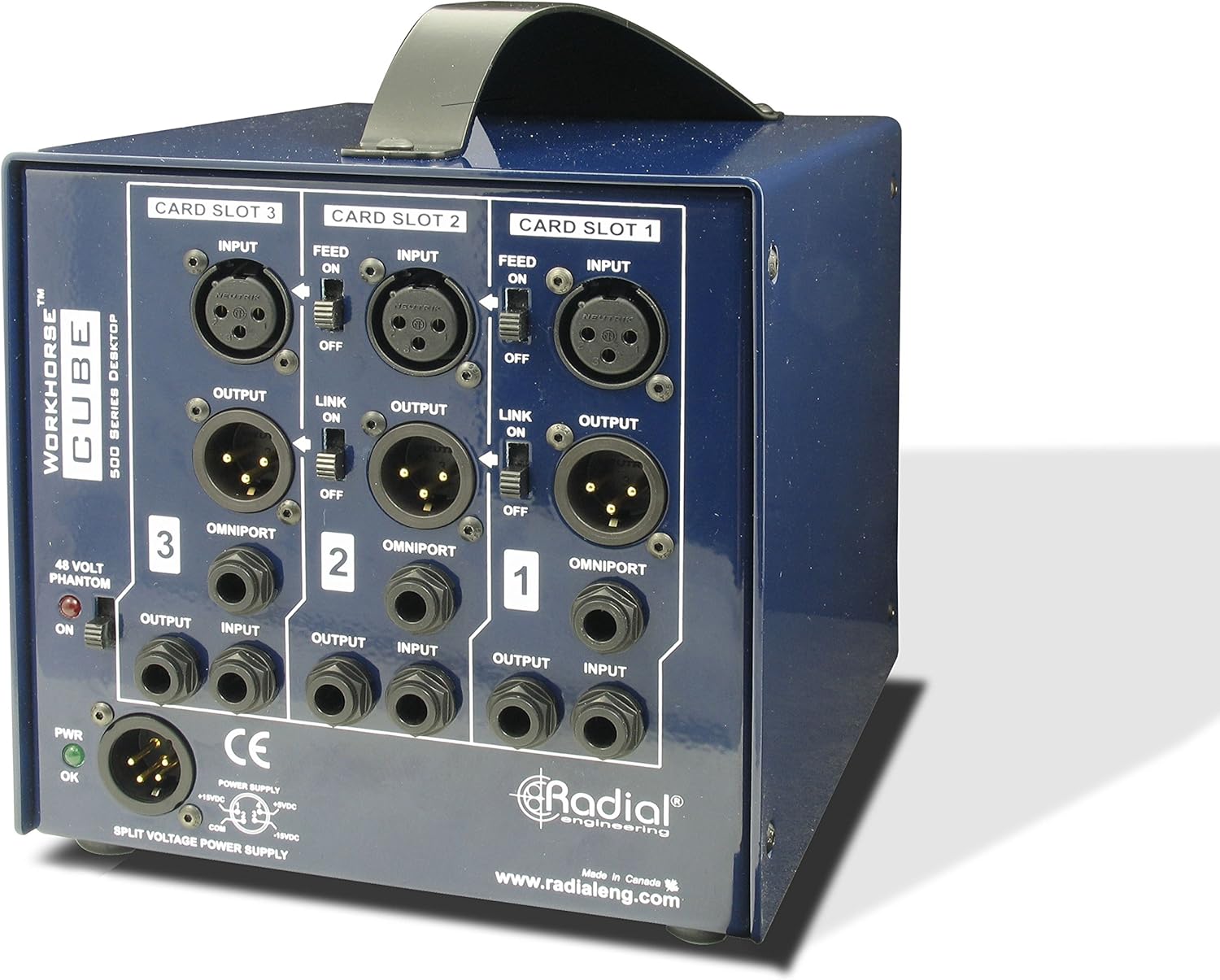 Radial Engineering Radial Workhorse Cube Desktop Power Rack