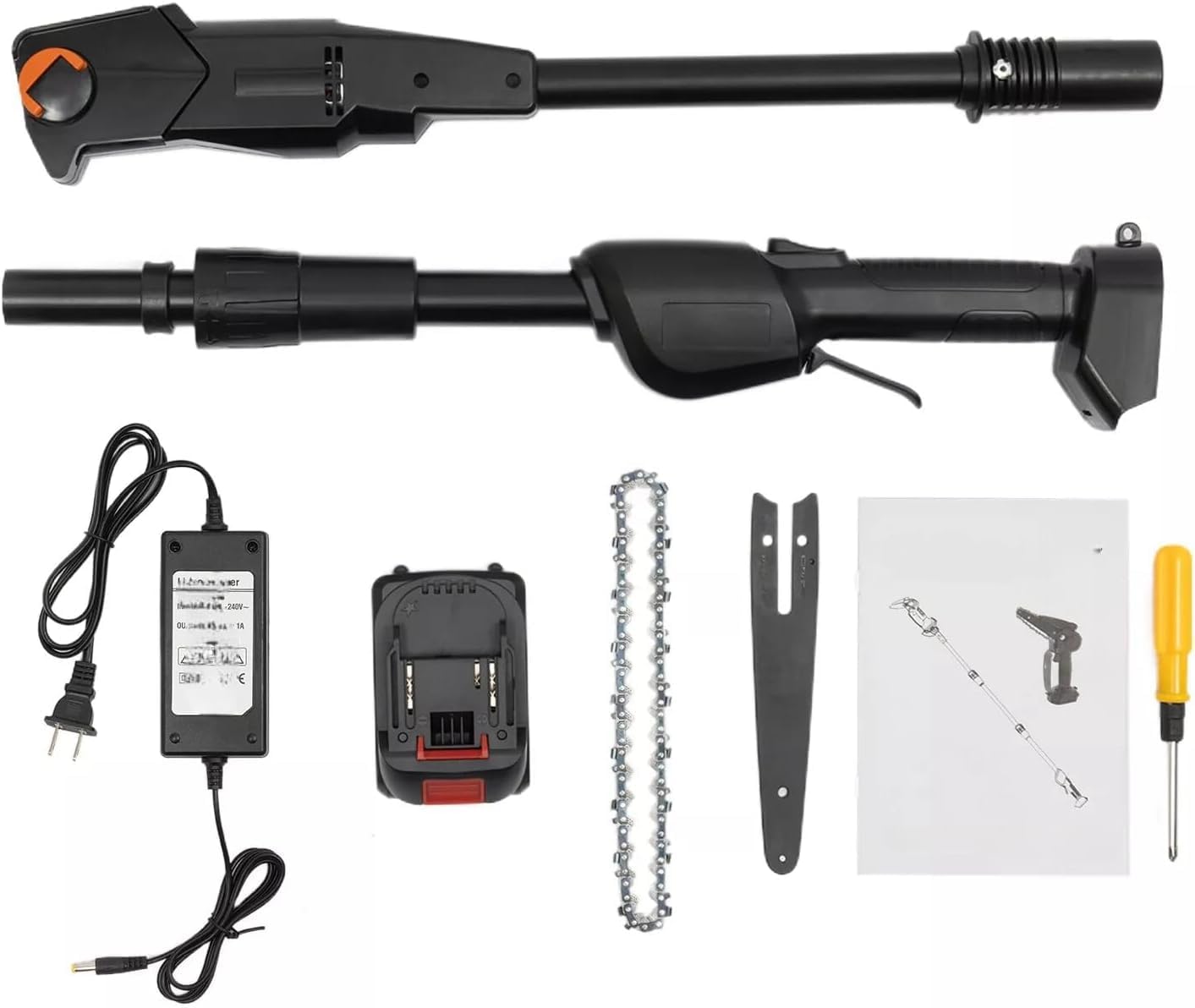 Electric Pole Chain Saw Tree Branch Limb Log Bush Trimmer Pruner,Replacement for V-MODEST OEM