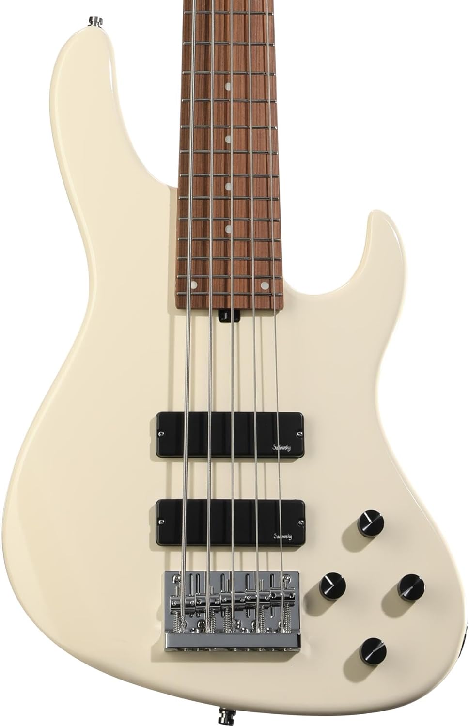 Sadowsky MetroExpress Modern 5-string Bass Guitar - Olympic White, Morado Fingerboard