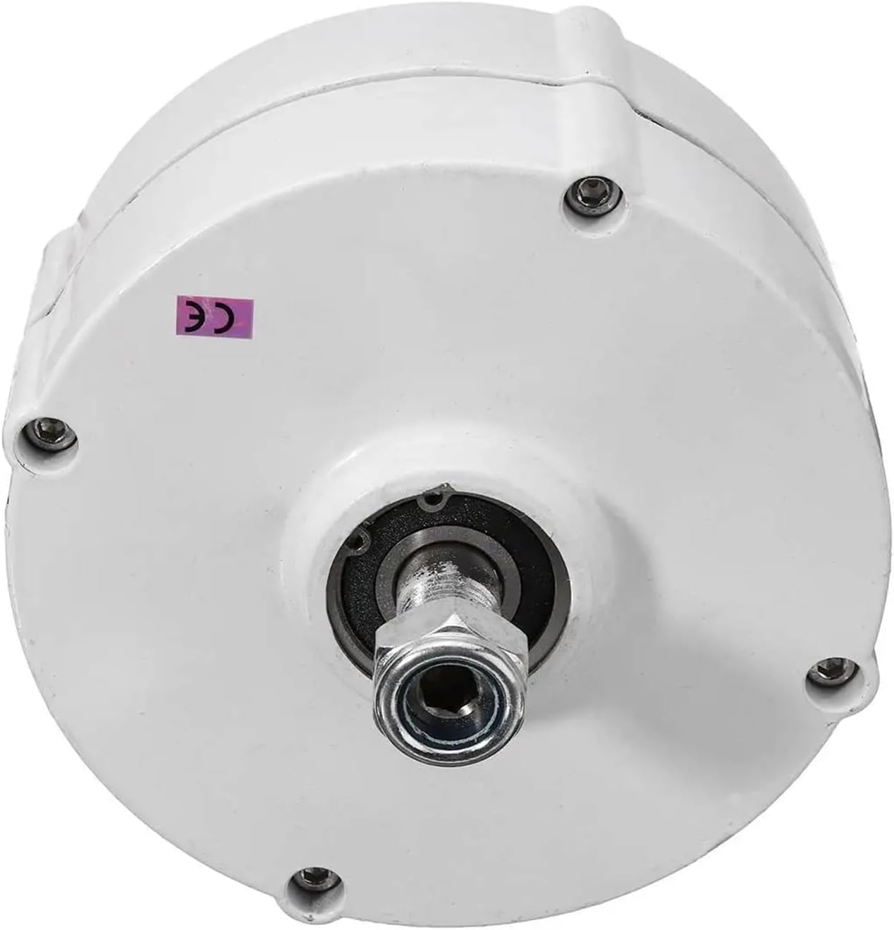 Wind Turbines, Nerator 800W 12V 24V 48V 3 Phase arless Permanent Magnet AC Alternators Use for Wind Water Turbine Engine(No Base,Single Shaft_24V)