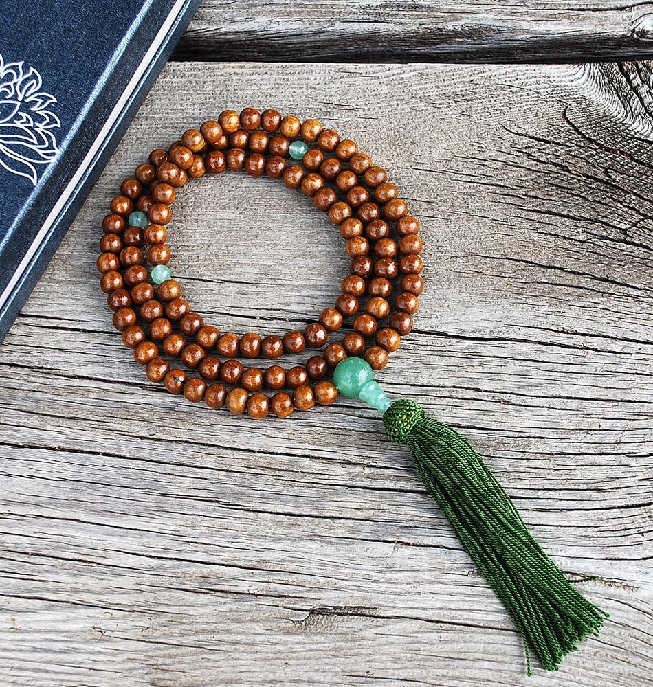 Zen Buddhist Verawood Mala
