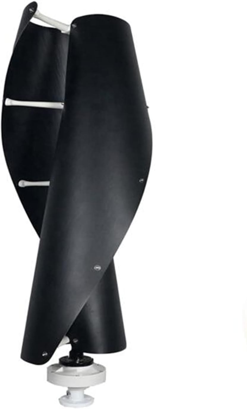 CHRISK 9000W Maglev Wind Turbine Generator,Vertical Axis Wind Generator High Efficiency Low Noise Maglev Windmill 2 Blades