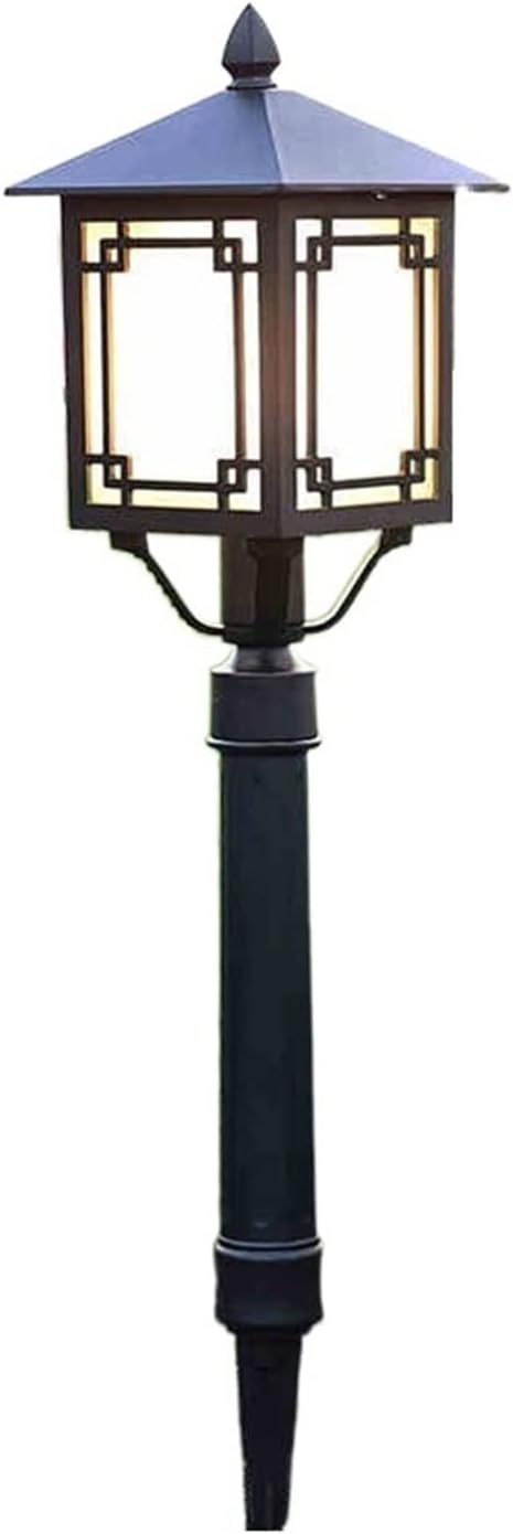 The Ground Lamp 220V 110V 12V Outdoor Aluminum Waterproof Retro Lawn Garden Ground Lamp