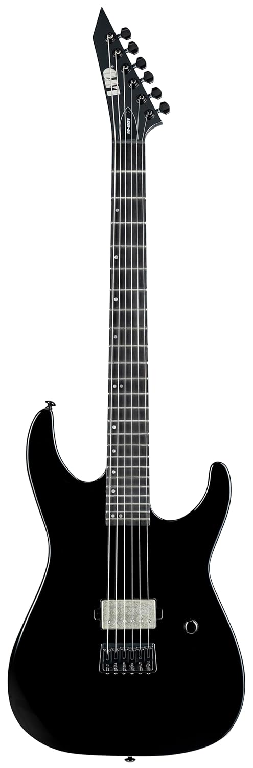 ESP LTD M-201 Baritone HT Guitar, Black