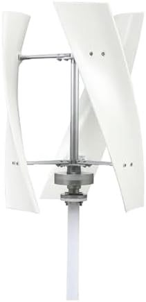 High-Efficiency 10KW 15KW 48V Vertical Axis Wind Turbine Generator - Roof Mount for Home, Farm, RVs & Boats - Powerful Renewable Energy Solution with Controller