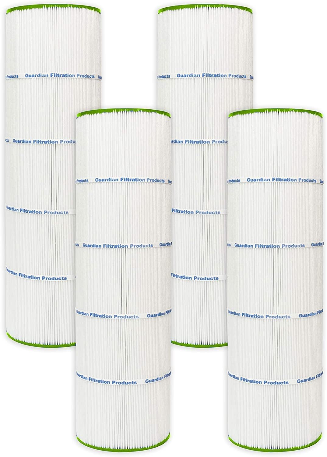 Guardian Filtration Products Pool Filter Cartridge 725-175-04 Four-Pack Replacement for Pleatco PA106, Unicel C-7488, Filbur FC-1226 | Compatible for Hayward C-4025