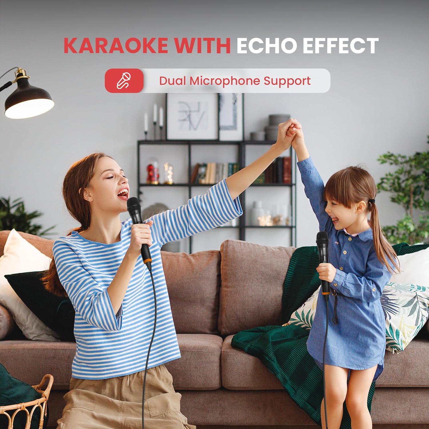 Pyle 4-Channel 1000W Power Amplifier with Bluetooth - Wireless Stereo Home Audio Receiver w/ Front Loading CD DVD Player, FM Radio, USB-A, Headphone, 2 Microphone w/ Echo, LED, Rack Mount - PD1000BA