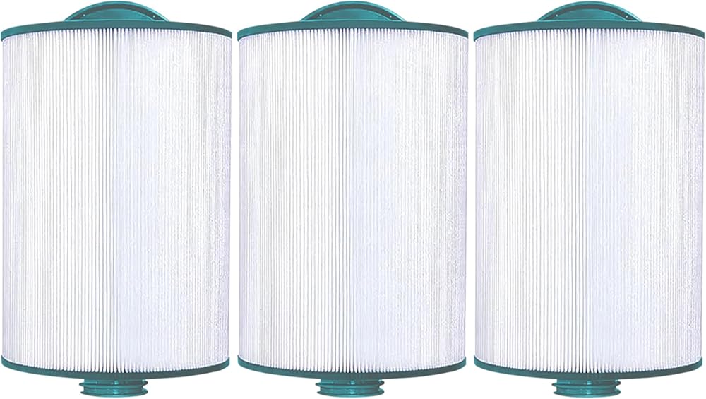 Hurricane Filters 3 Pack HF6H940-01 Advanced Spa Filter Cartridge - Replacement for PWW50P3, Unicel 6CH-940, Filbur FC-0359