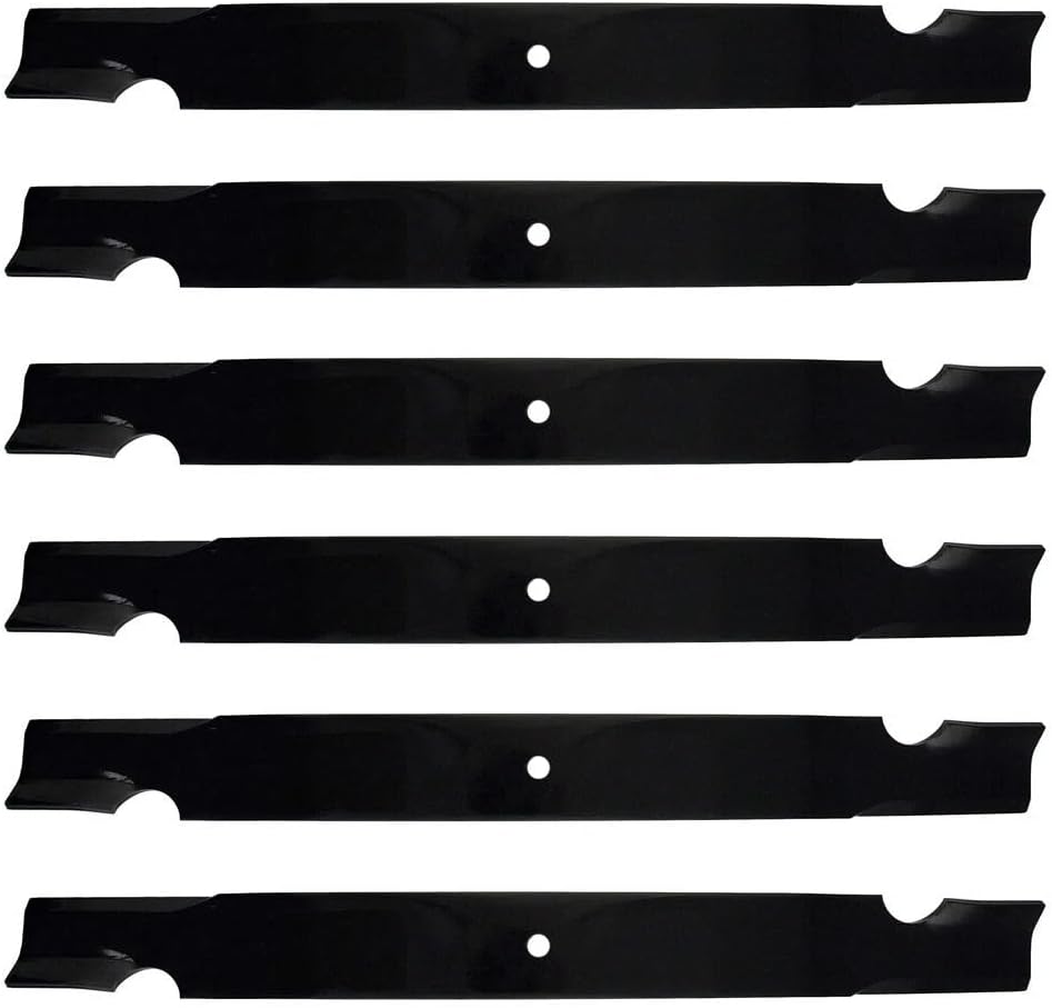 6PK 91-533 Lawn Mower Blade Replacement for Country Clipper 72