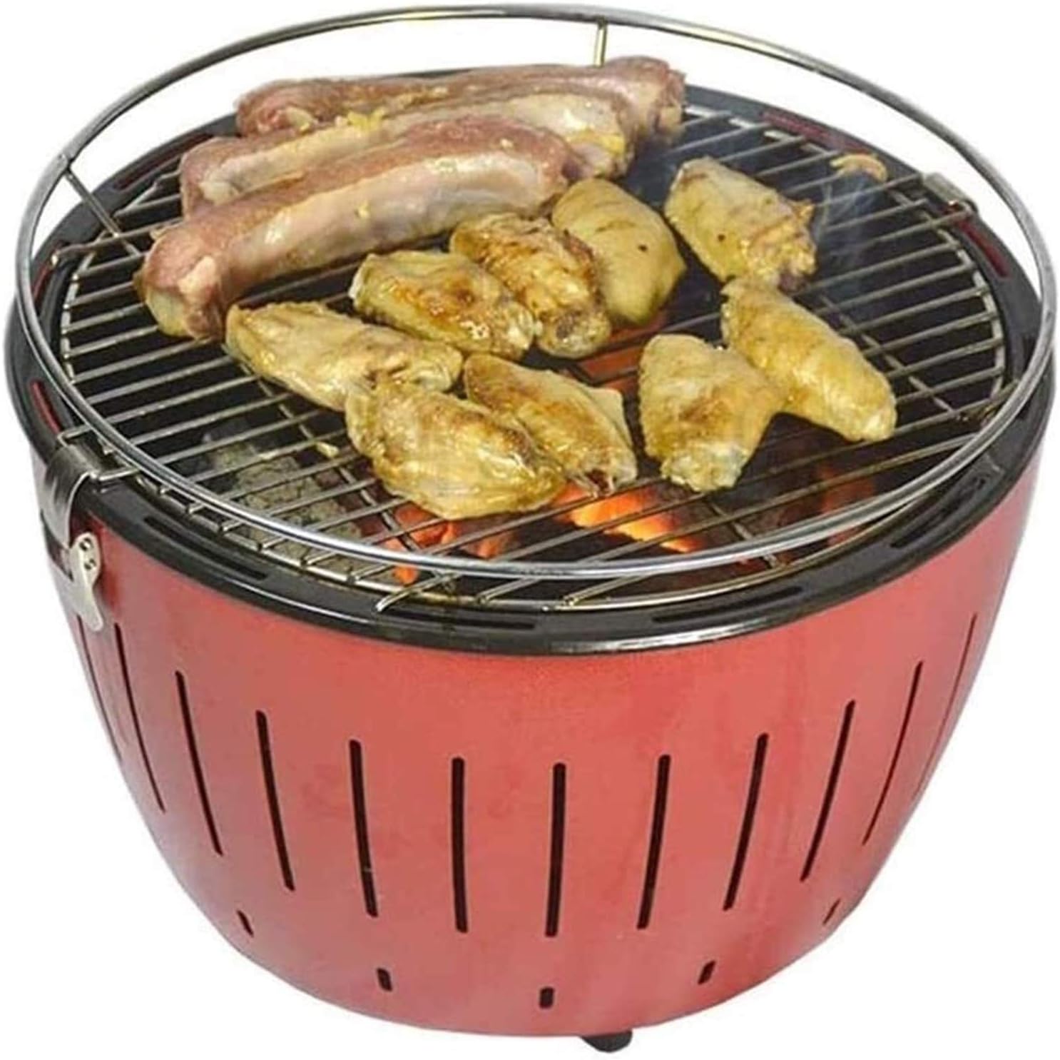 Fire Pits Outdoor Wood Burning Outdoor Fire Large Bonfire Wood Burning Patio Coal Grill Firepit for Outside Grill Charcoal Smokeless Grill with Spark Screen with Cover BBQ Cooking for Outside Camping