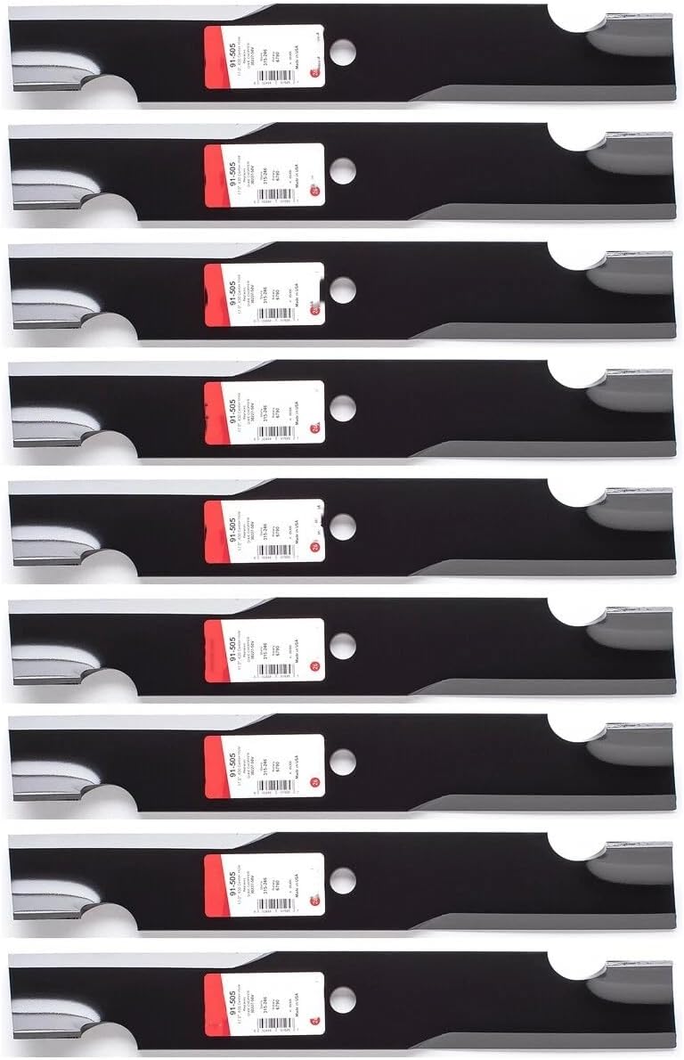 9PK 91-505 Lawn Mower Blade Replacement for Dixie Chopper - Silver Eagle - LT2300-50D and Other Models