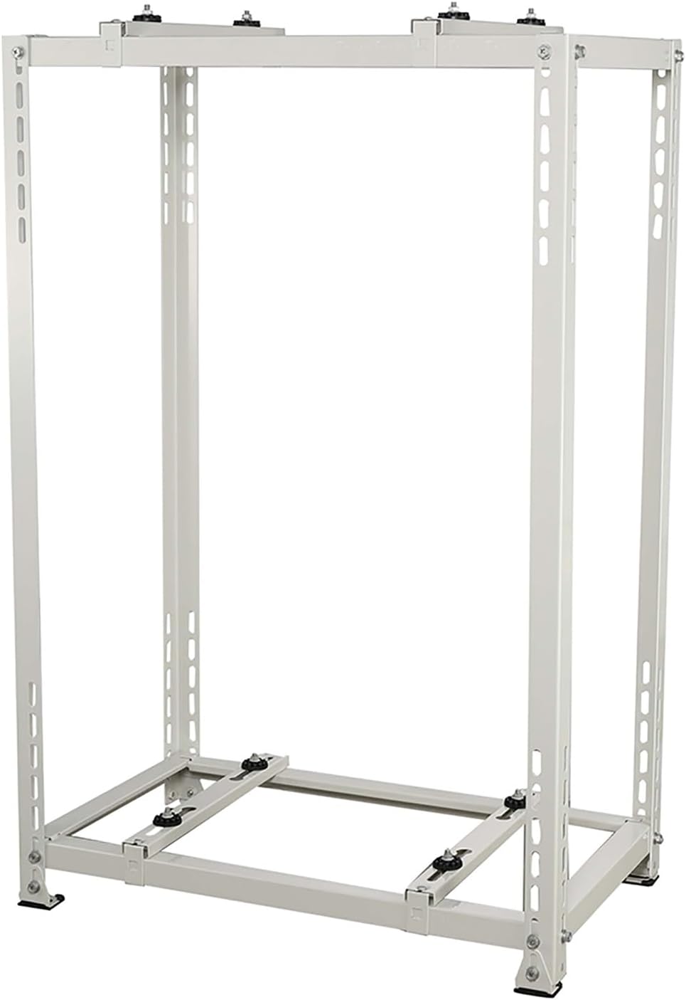 Outdoor Air Conditioner Mount Condenser Heavy Duty Bracket, Ductless Split Bracket, Double Level Design, Can Support Two Units, Adjustable Width and Height, Max 500LB (Size : 800 * 1200 * 450mm)