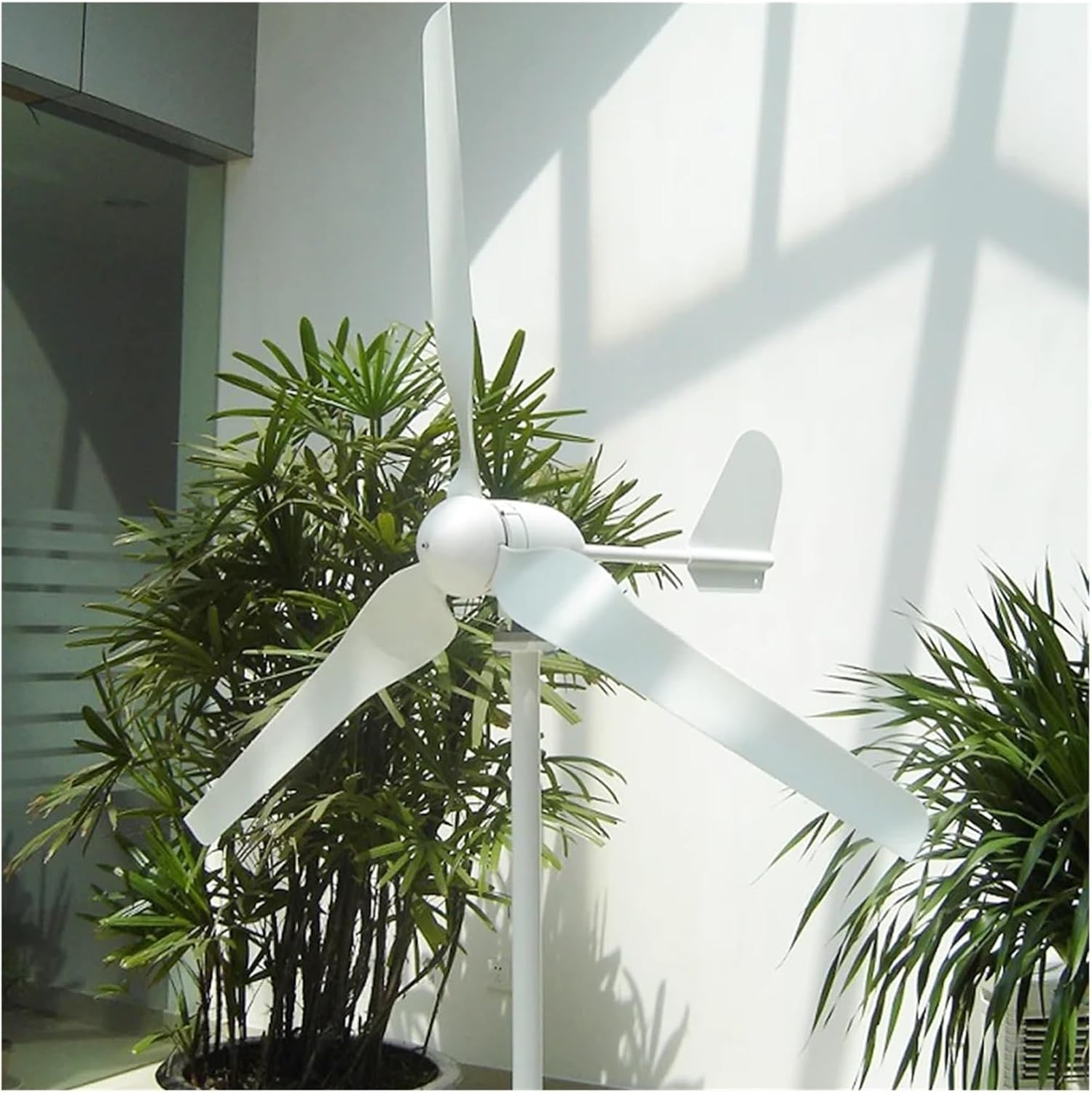 Wind Turbine, 1KW Horizontal Axis Wind Power Turbine for Home Electric nerator 1000W 12V 24V 48V Energy Windmill(12V_1000W)