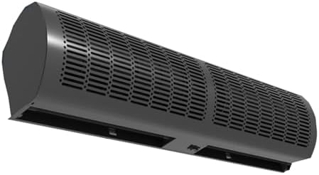 23-inch, 35-inch, 39-inch Black Commercial Thin Door Air Curtain Machine, High-Efficiency Energy-Saving Natural Wind(150cm(59inch))