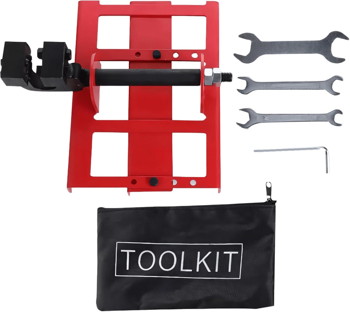 Chain Saw Accessory, Wood Cutting Guide – Portable Steel Vertical Guide for Woodworking Workshop and Log Work