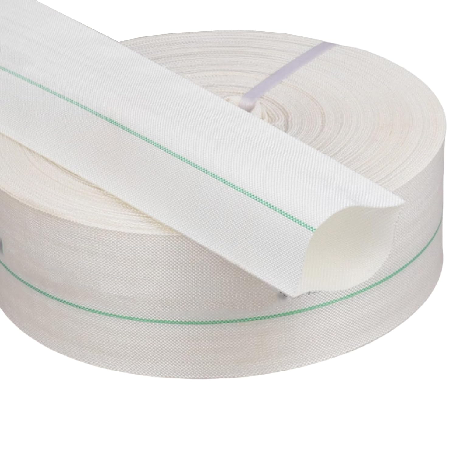 Backwash Hose Heavy Duty Drain Discharge Hose LayFlat Garden Hose with Clamps,Weatherproof Burst Resistant for Water Transfer, Sump Pump, Drain(65.6FT,1in)